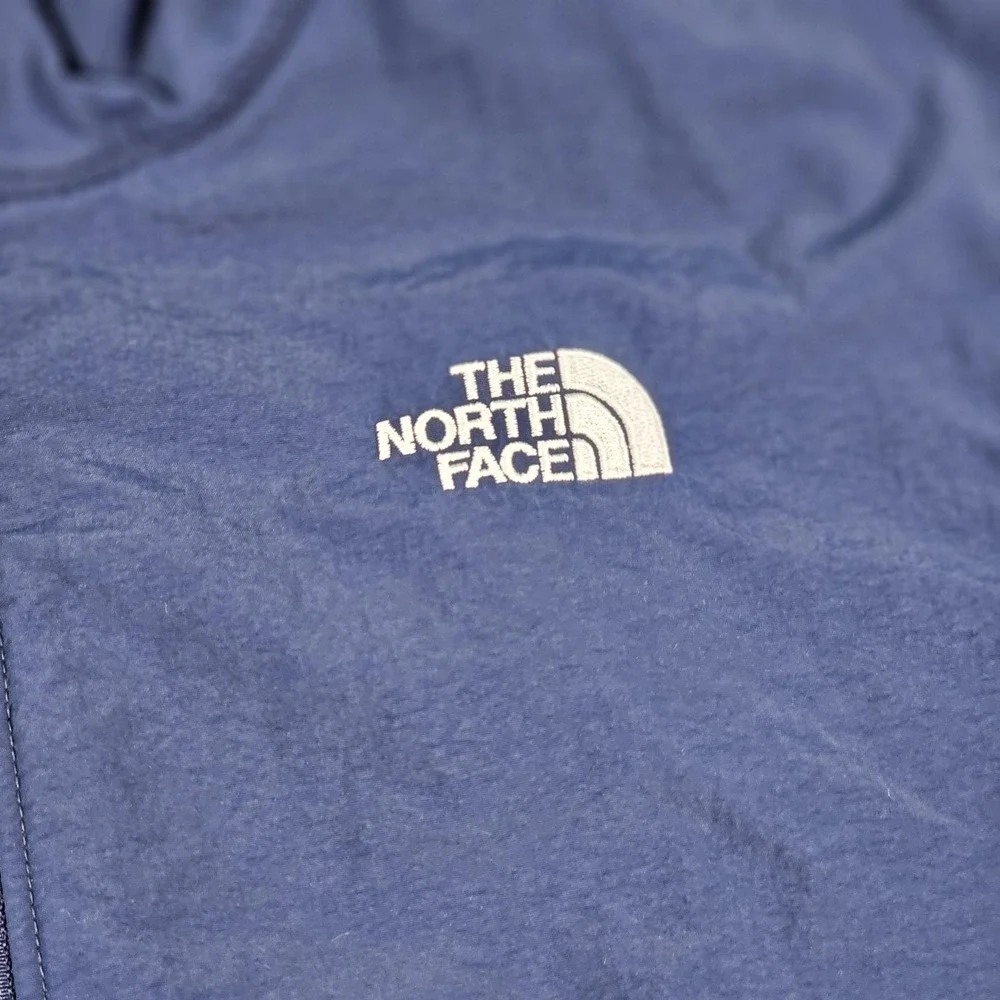 North Face Pullover Youth XL 18/20 Blue Fleece Half Zip Outdoors Jacket Warm